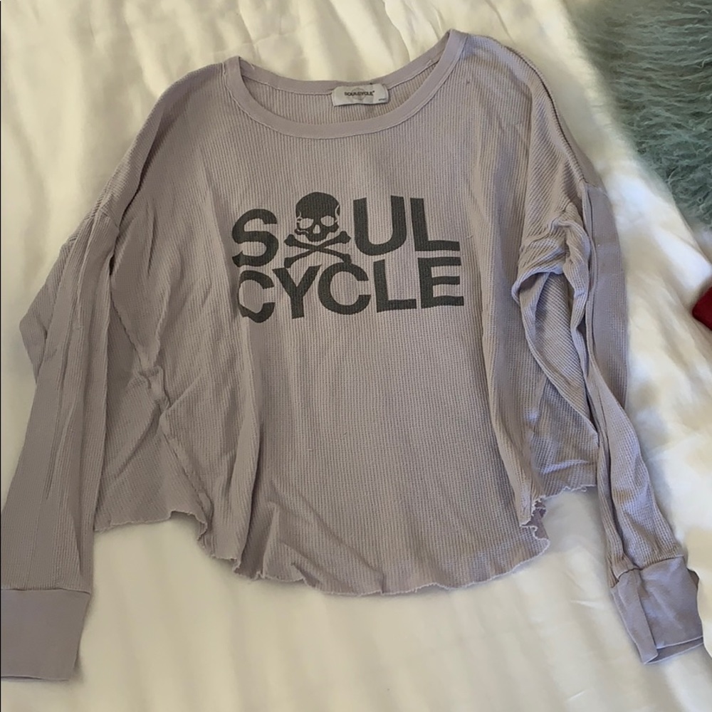 Soul cycle waffle long sleeve